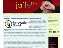 Tablet Screenshot of jaffejuice.com